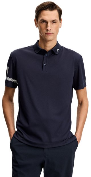 J.Lindeberg Heath pánské polo, JL Navy