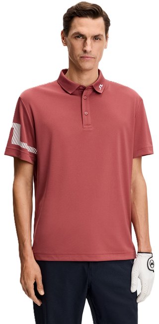 J.Lindeberg Heath pánské polo, apple butter