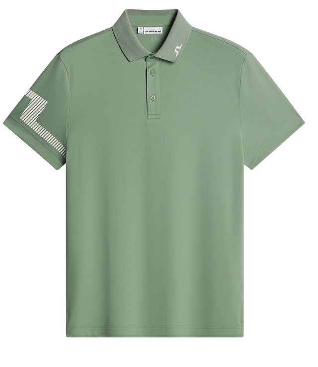 J.Lindeberg Heath pánské polo, hedge green