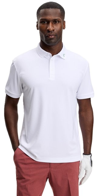 J.Lindeberg KV Print pánské polo, paradise hedge green