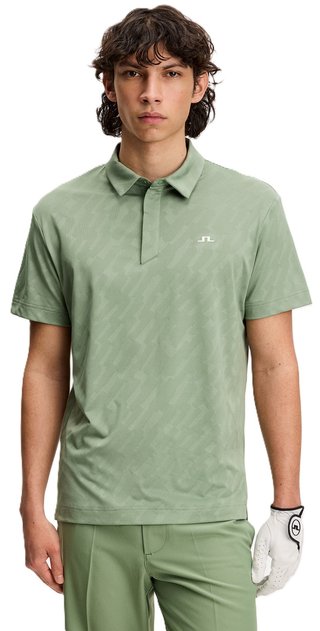 J.Lindeberg Wilhelm pánské polo, hedge green