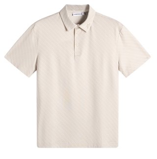 J.Lindeberg Tod Print pánské polo, flight bridge moonbeam
