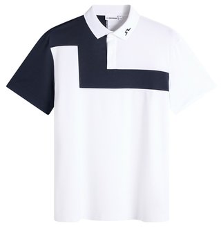 J.Lindeberg Rody mens polo, white