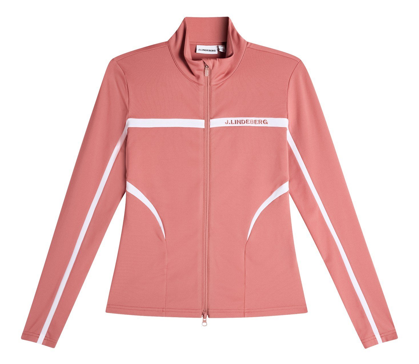 J.Lindeberg Janice Mid layer dámská mikina, withered rose