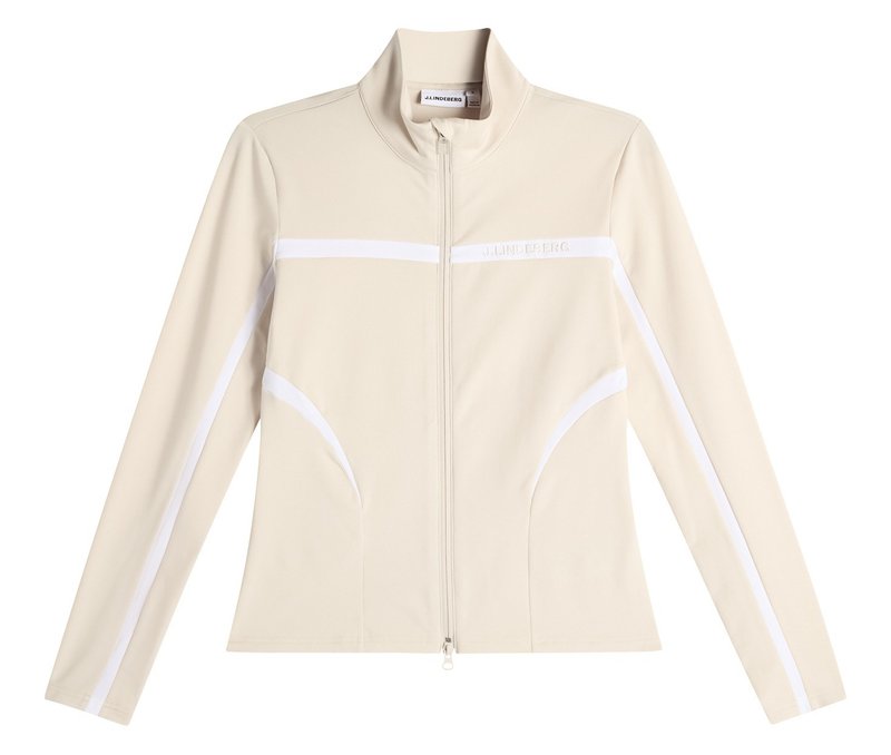 J.Lindeberg Janice Mid layer dámská mikina, moonbeam