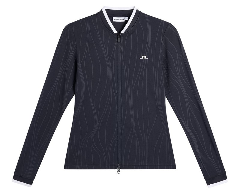J.Lindeberg Susanna Mid Layer dámská mikina, JL Navy