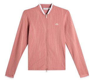J.Lindeberg Susanna Mid Layer dámská mikina, withered rose