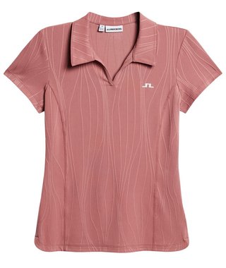 J.Lindeberg Marlie dámské polo, withered rose
