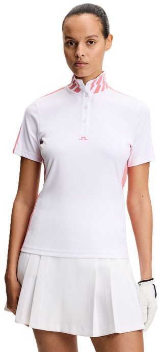 J.Lindeberg Pip dámské polo, bílé