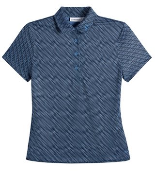 J.Lindeberg Caitlyn dámské polo, flight bridge navy fed