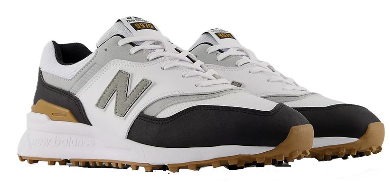 New Balance 997 SL pánské golfové boty, bílo/černé