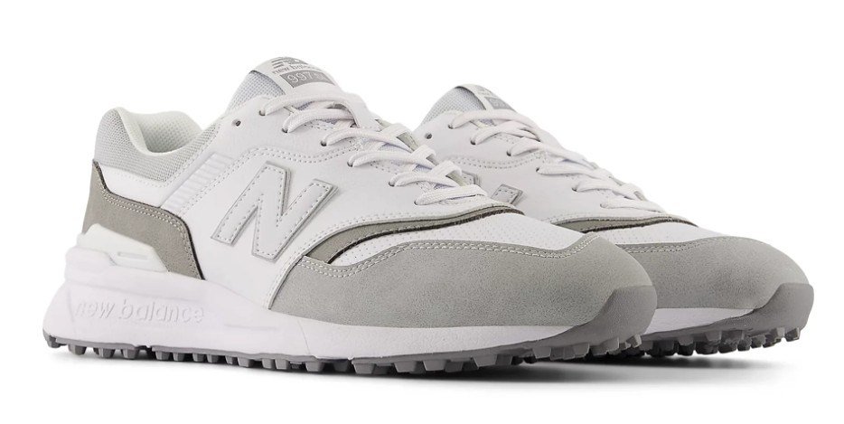 New Balance 997 SL pánské golfové boty, light grey/gris clair