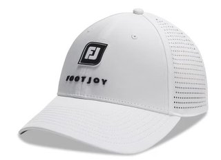 FootJoy Perforated Trucker pánská kšiltovka, bílá