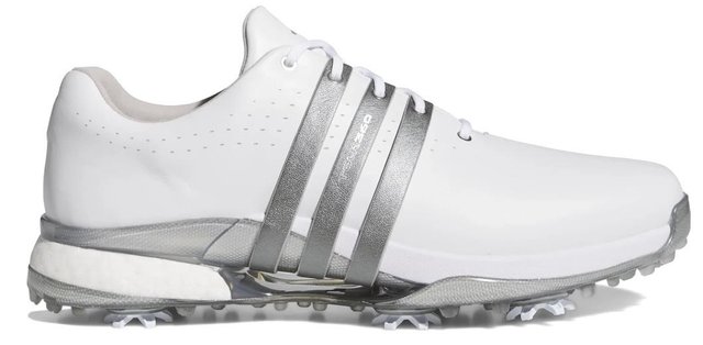Adidas Tour360 24 pánské golfové boty, white/iron metal/silver