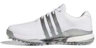 Adidas Tour360 24 pánské golfové boty, white/iron metal/silver