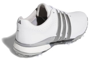 Adidas Tour360 24 pánské golfové boty, white/iron metal/silver