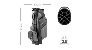 LIMITED - Motocaddy EliteFLEX stand bag, bílo/černý