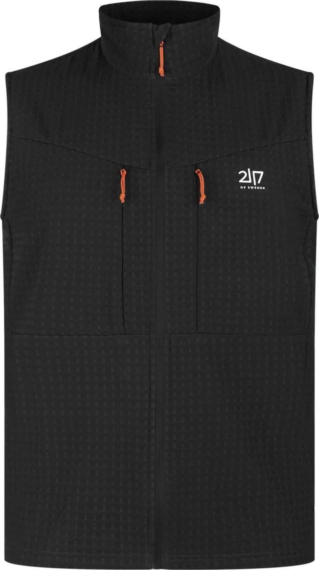 2117 of Sweden Mellom 3D Softshell pánská vesta, černá