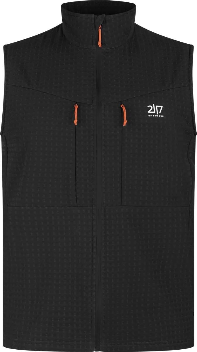 2117 of Sweden Mellom 3D Softshell pánská vesta, černá