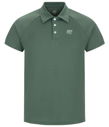 2117 of Sweden Fröseke Technical Pique pánské polo, forest green