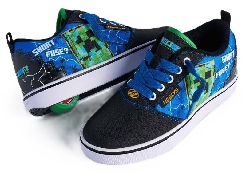 Heelys Minecraft Kama unisex golfové boty, bílo/černo/zelené