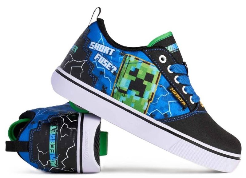Heelys Minecraft Kama unisex golfové boty, bílo/černo/zelené