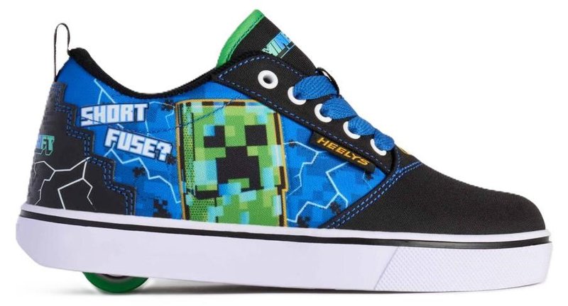 Heelys Minecraft Kama unisex golfové boty, bílo/černo/zelené