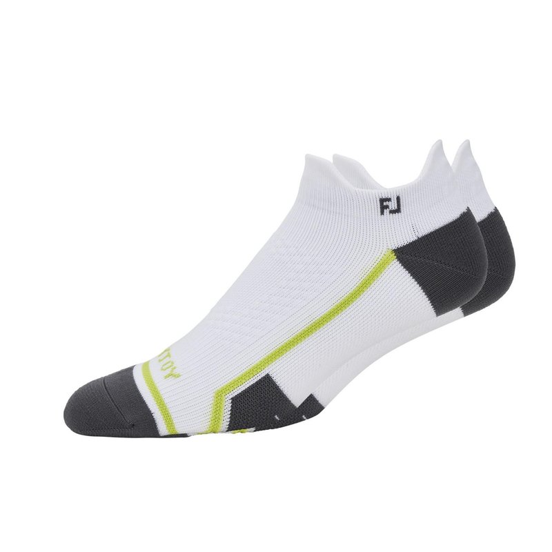 Footjoy Tech D.R.Y. Roll Tab pánské ponožky, bílé