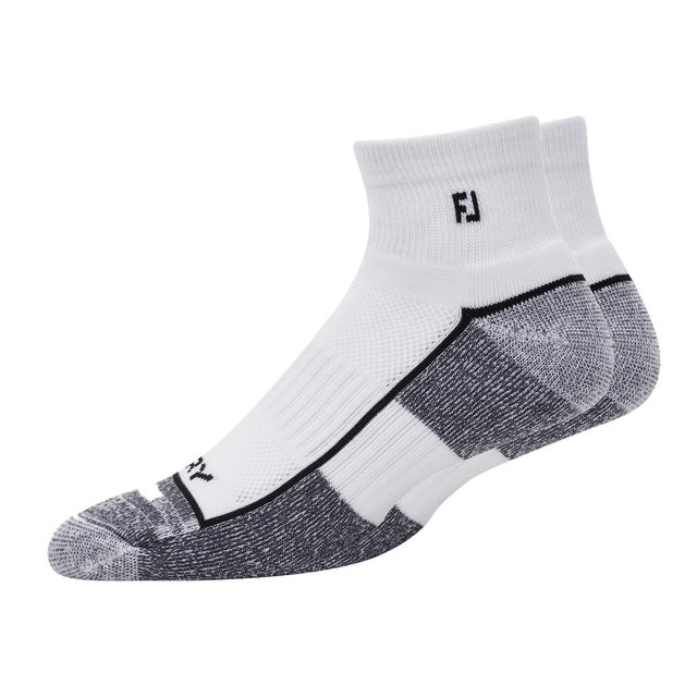FootJoy ProDry Quarter pánské ponožky, bílé