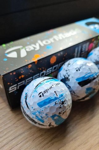TaylorMade SpeedSoft Ink golfové míčky, 4ks