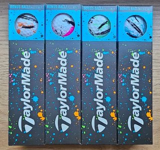 TaylorMade SpeedSoft Ink golfové míčky, 4ks