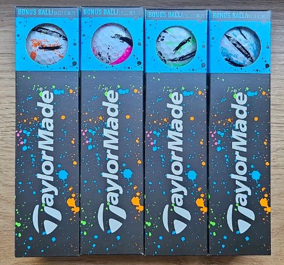 TaylorMade SpeedSoft Ink golfové míčky, 4ks