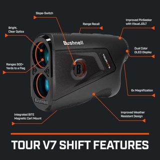 Bushnell Tour V7 Shift laserový dálkoměr