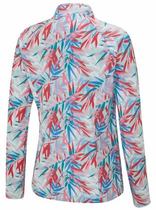Ping Arwen Printed Longsleeve dámské polo, tropic refreat