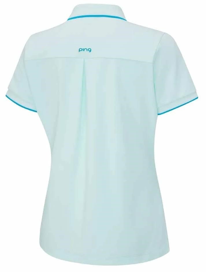 Ping Viviana Tipped dámské polo, seaspray