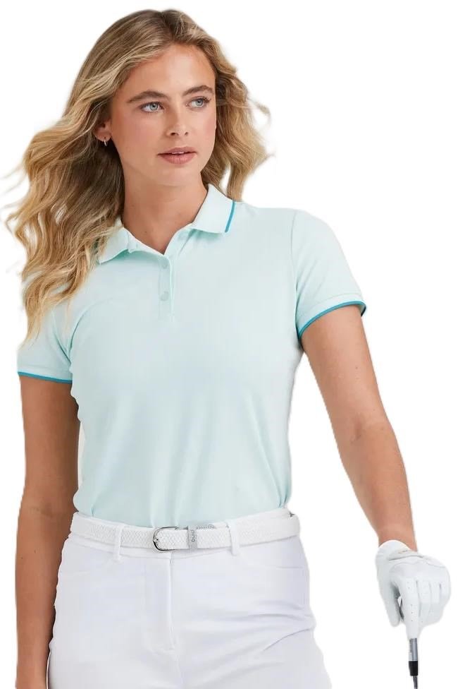 Ping Viviana Tipped dámské polo, seaspray
