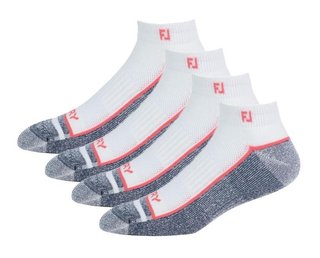 FootJoy ProDry Sport pánské ponožky, 1pár, bílo/červeno/modré