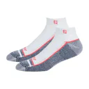 FootJoy ProDry Sport pánské ponožky, 1pár, bílo/červeno/modré