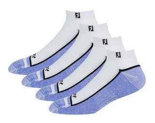 FootJoy ProDry Sport pánské ponožky, 1pár, bílo/fialové