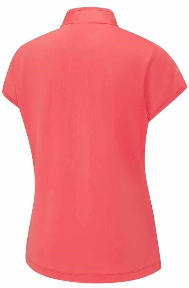 Ping Evetta Jacquard dámské polo, paradise pink