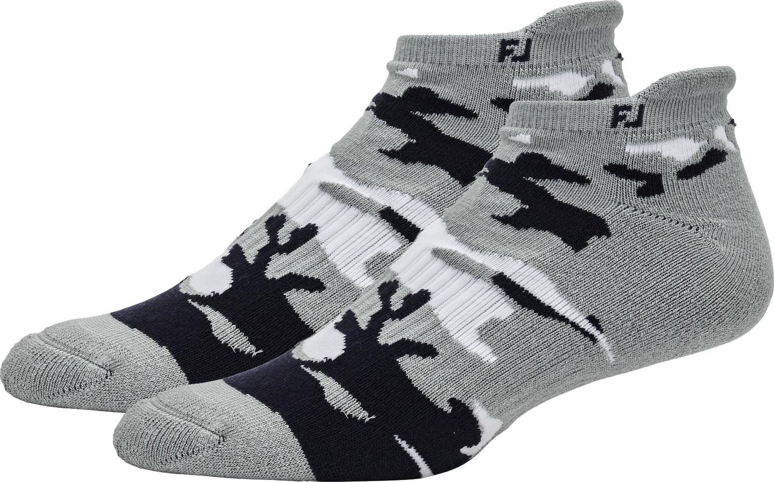 FootJoy ProDry Roll-Tab pánské ponožky, 1pár, šedá camo