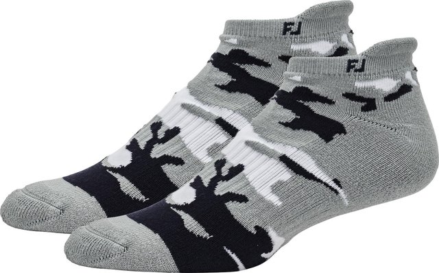 FootJoy ProDry Roll-Tab pánské ponožky, 1pár, šedá camo