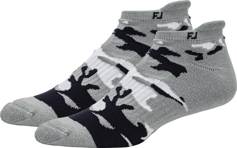 FootJoy ProDry Roll-Tab pánské ponožky, 1pár, šedá camo