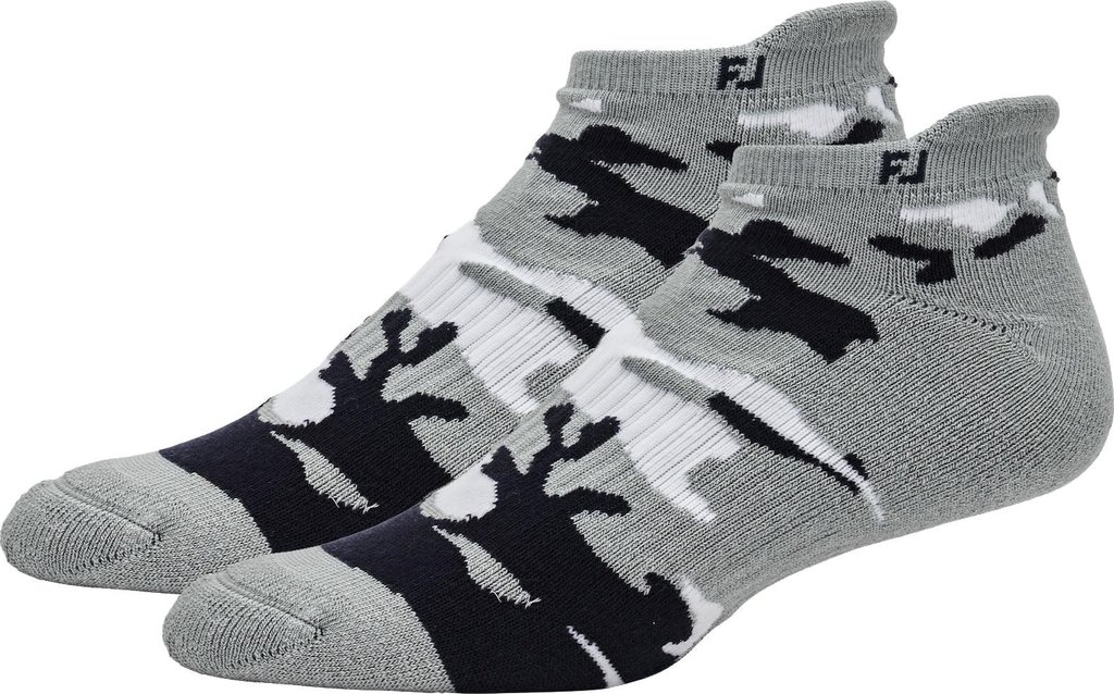 FootJoy ProDry Roll-Tab pánské ponožky, 1pár, šedá camo