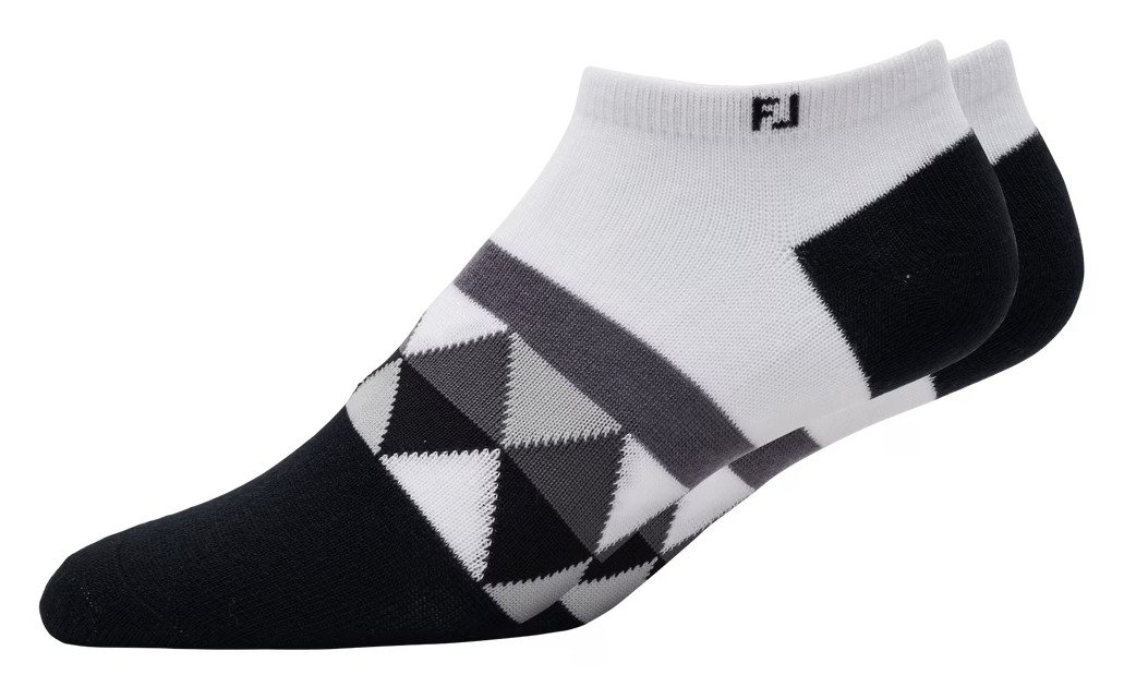 FootJoy ProDry Lightweight Low-Cut Fashion dámské ponožky, bílo/černé