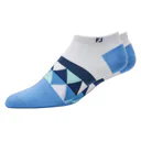 FootJoy ProDry Lightweight Low-Cut Fashion dámské ponožky, bílo/modré