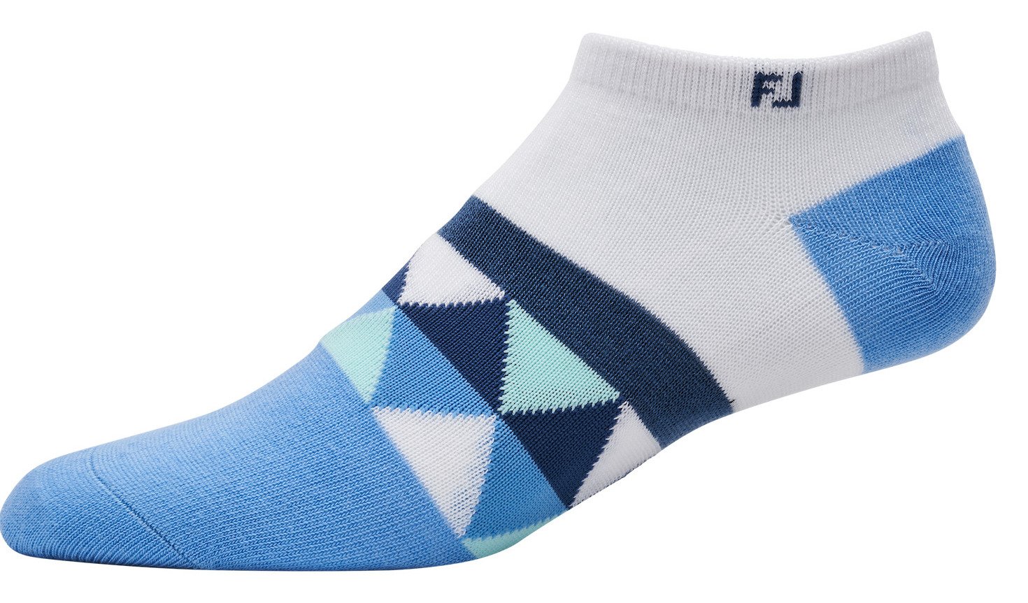 FootJoy ProDry Lightweight Low-Cut Fashion dámské ponožky, bílo/modré