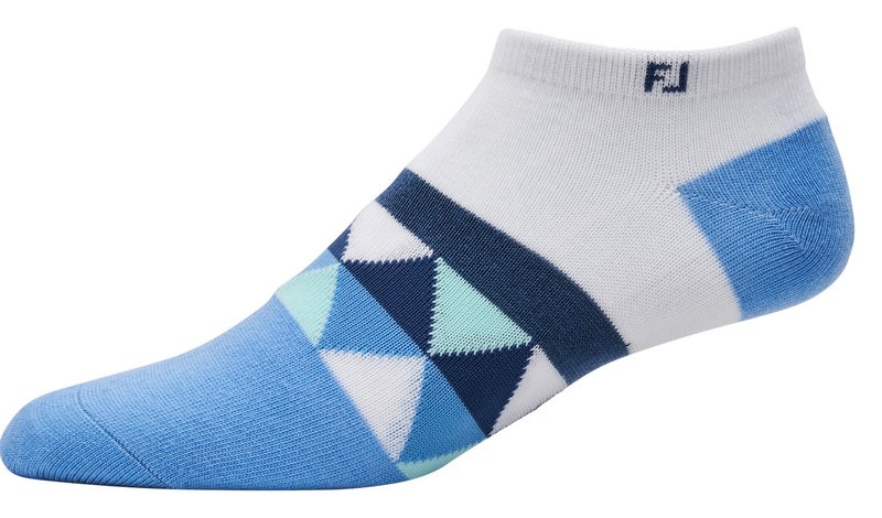 FootJoy ProDry Lightweight Low-Cut Fashion dámské ponožky, bílo/modré