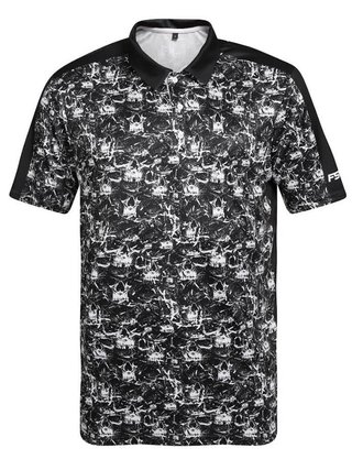 Fashion Sports Wear Skulls pánské polo, černé