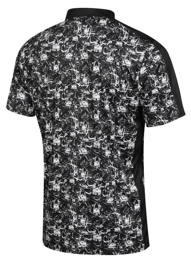 Fashion Sports Wear Skulls pánské polo, černé